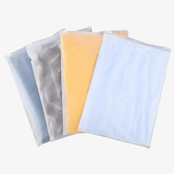 Frosted Zipper Bags 10×14 Inches 100 pec