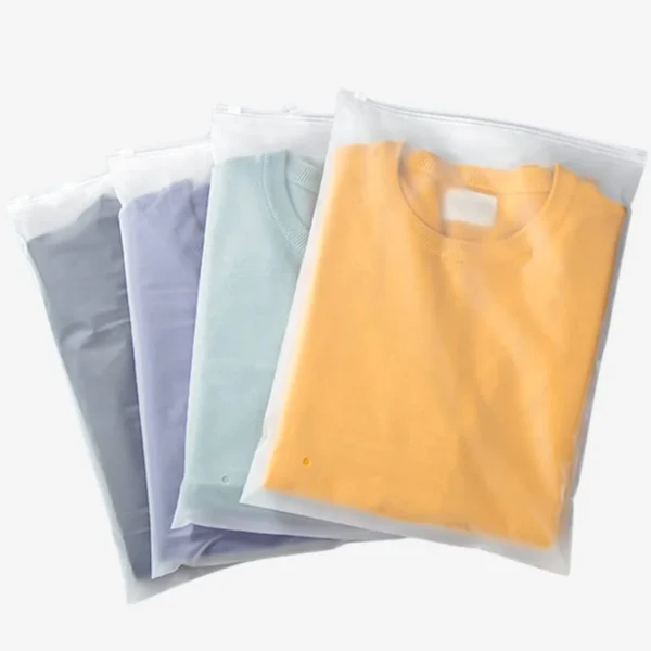 Frosted Zipper Bags 8x12 inch 100 pec
